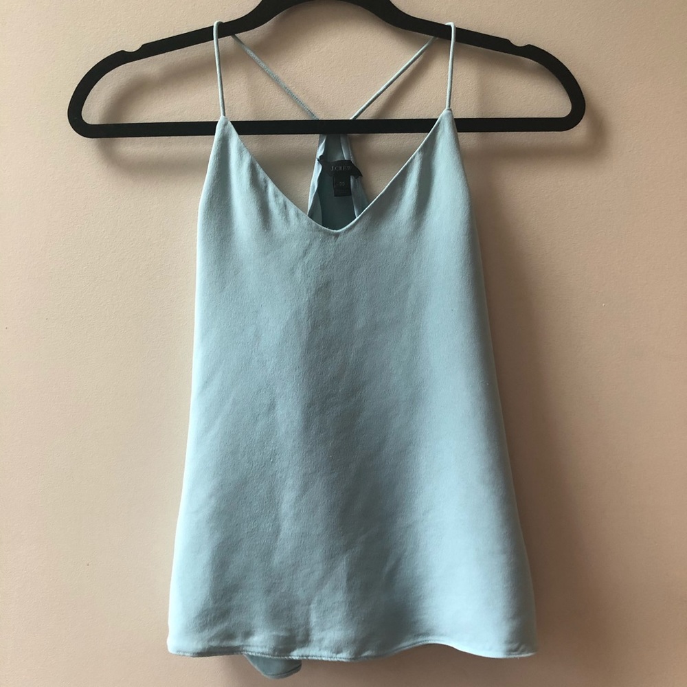 Tiffany blue tank top